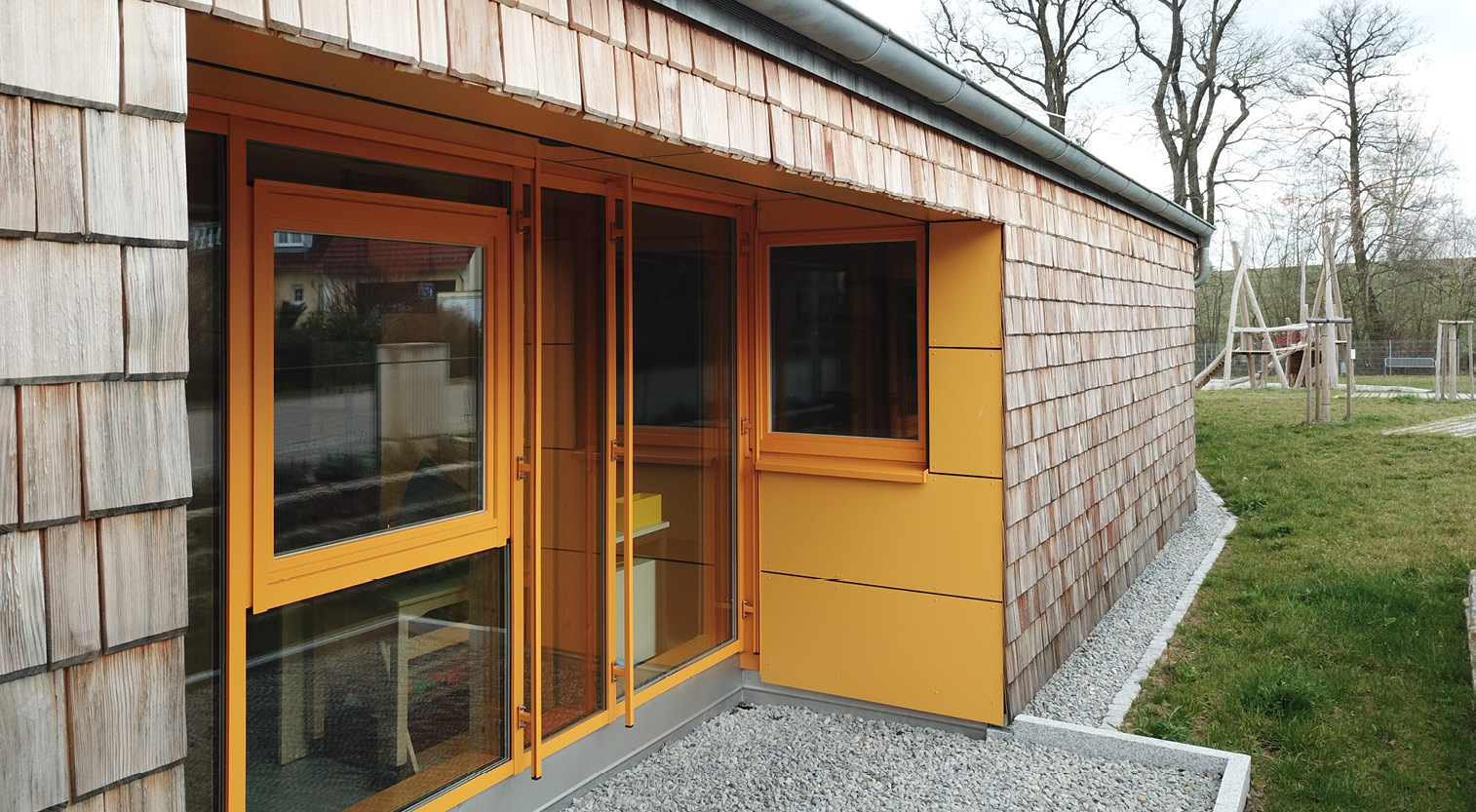 Holzfassade